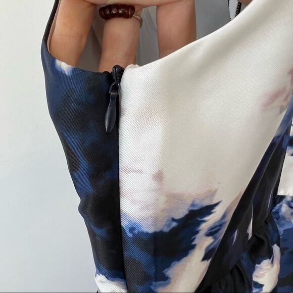SKY Blue Print Midi Dress - Picture 11 of 11